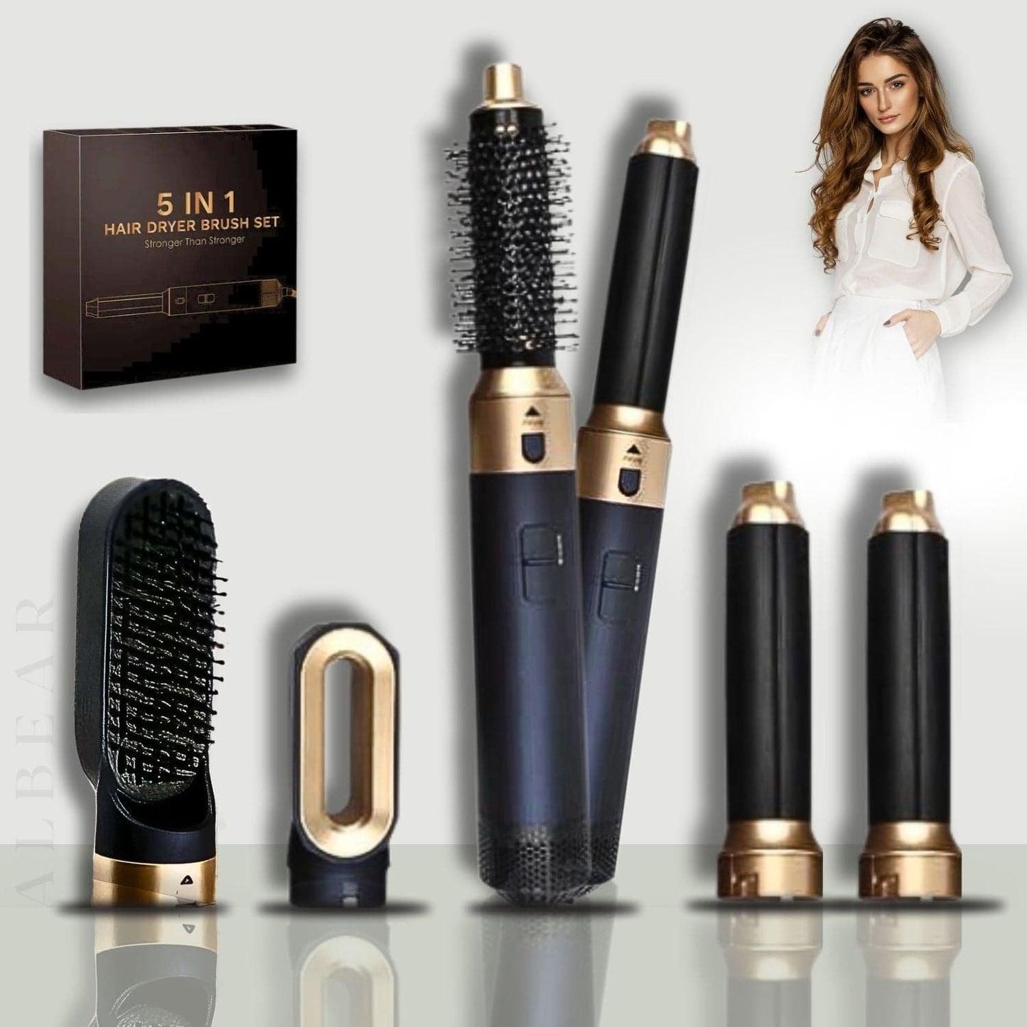 Ion-Airstyler 5 in 1 - Nachtblau Limited - OUBEAUTÉ Ohne Box hairstyler flow airstyler